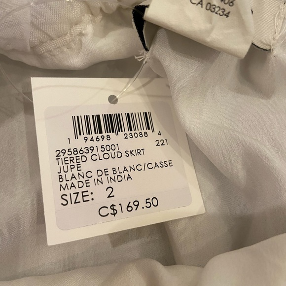 Club Monaco Tiered Cloud Skirt - Picture 8 of 10